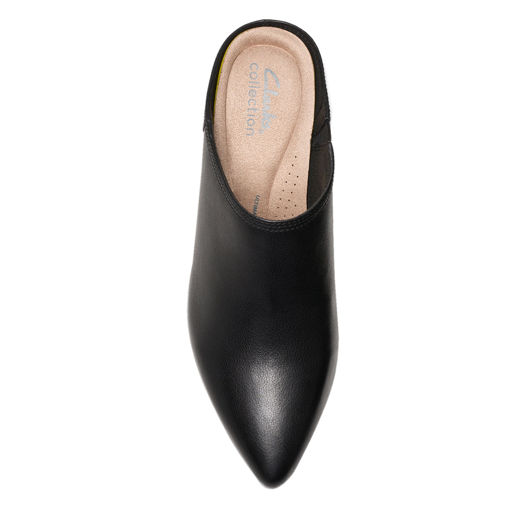 Women's Clarks Ellanie Pace Mule BLACK 26180059