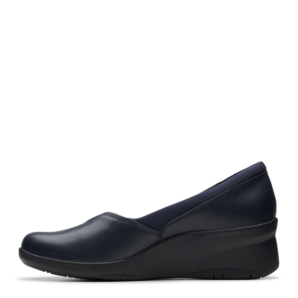 Women's Clarks, Suttyn Walk Wedge Slip-On
