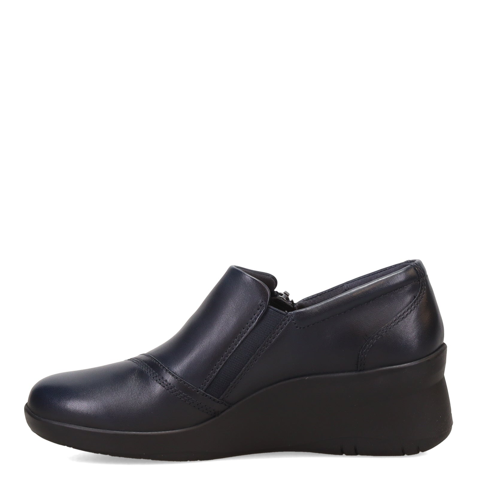 Mocassini da donna Westlynn Glow in pelle blu navy slip on Mocassini da donna Westlynn Glow in pelle blu navy slip on