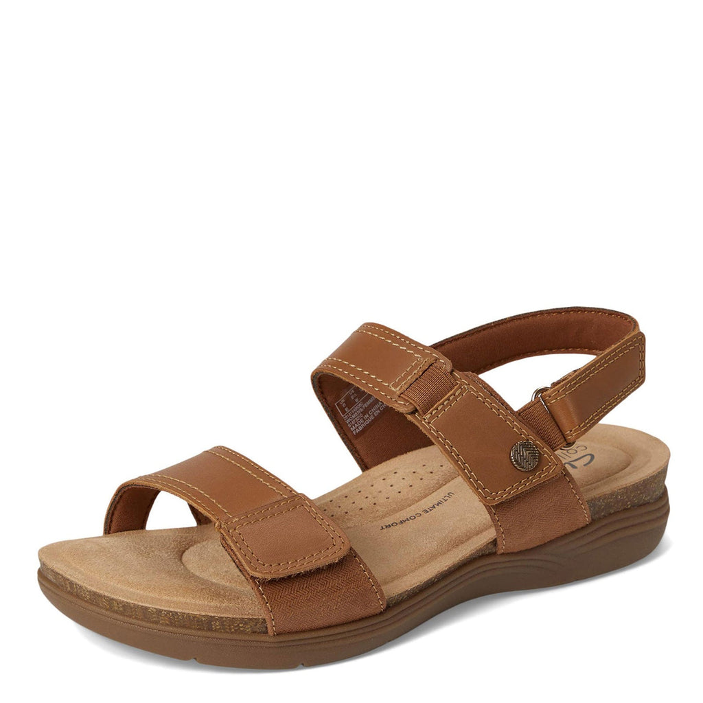 Women's Clarks April Clover Sandal TAN 26181549