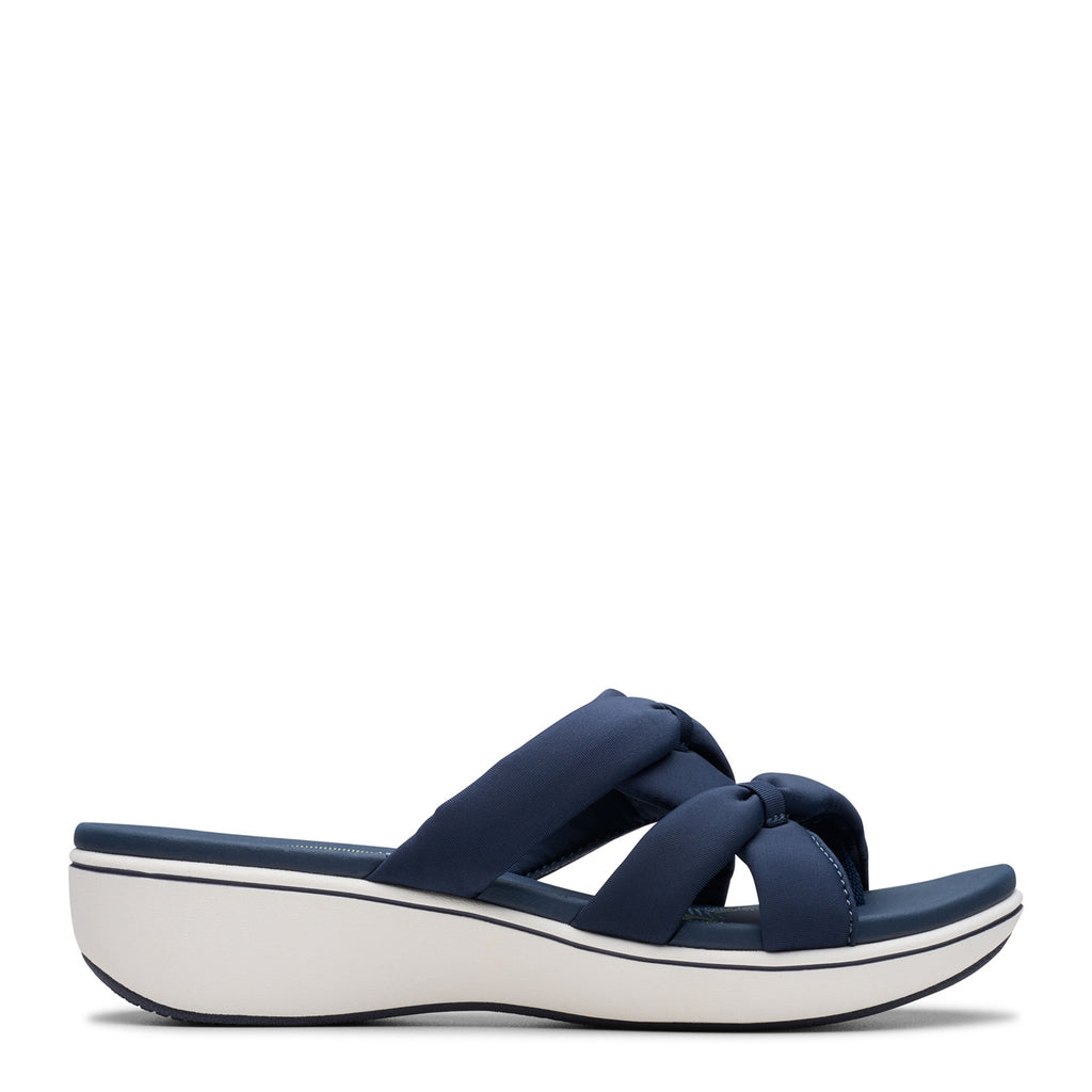Women's Clarks Breeze Rae Cam Sandal NAVY 26181853