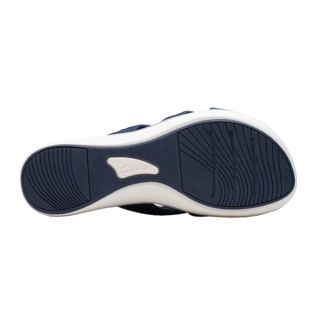 Women's Clarks Breeze Rae Cam Sandal NAVY 26181853