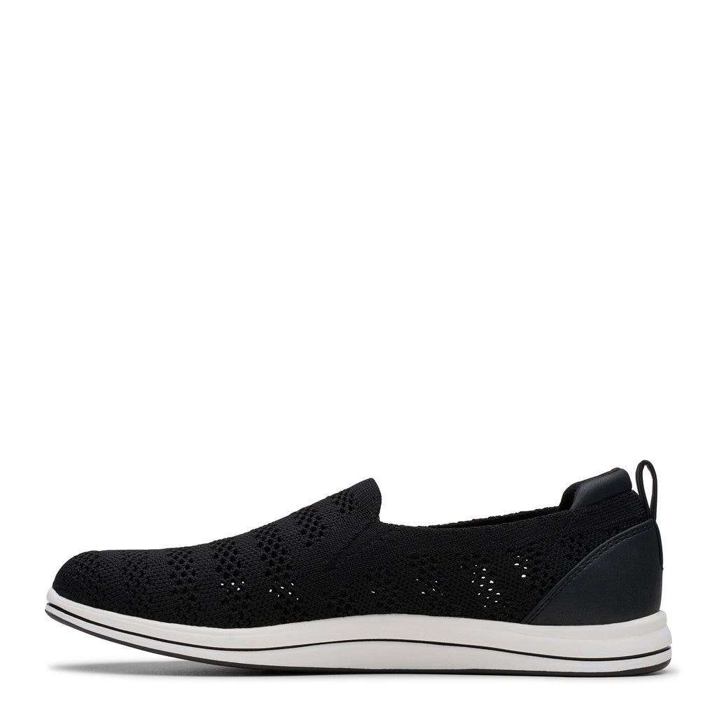 Women's Clarks Breezey Izzy Slip-On BLACK 26181900