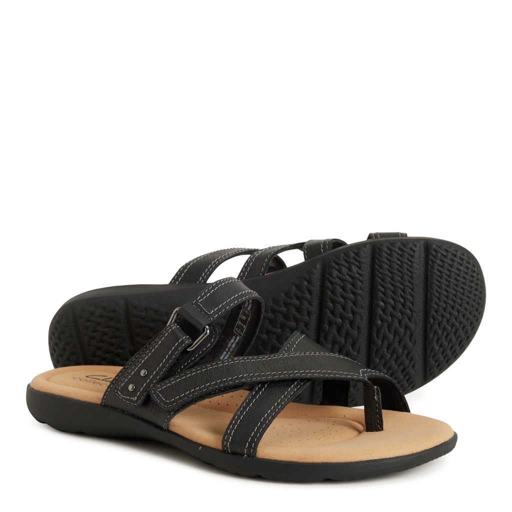 Women's Clarks Elizabelle Bay Sandal BLACK 26182299
