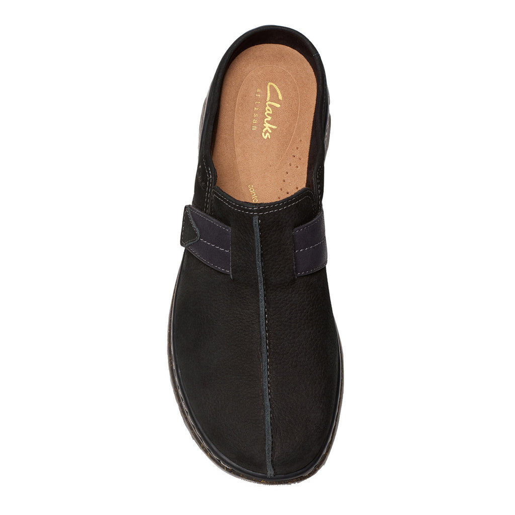 Women's Clarks Orlene Clog BLACK NUBUCK 26182980