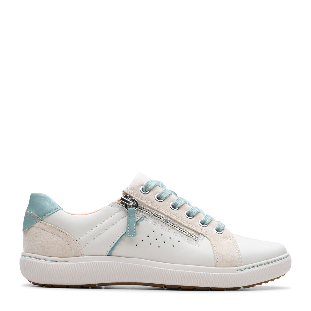 Women's Clarks Nalle Zen Sneaker WHITE MULTI 26183122