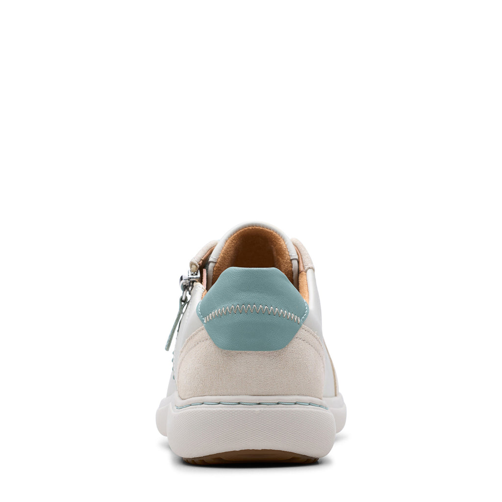 Women's Clarks Nalle Zen Sneaker WHITE MULTI 26183122