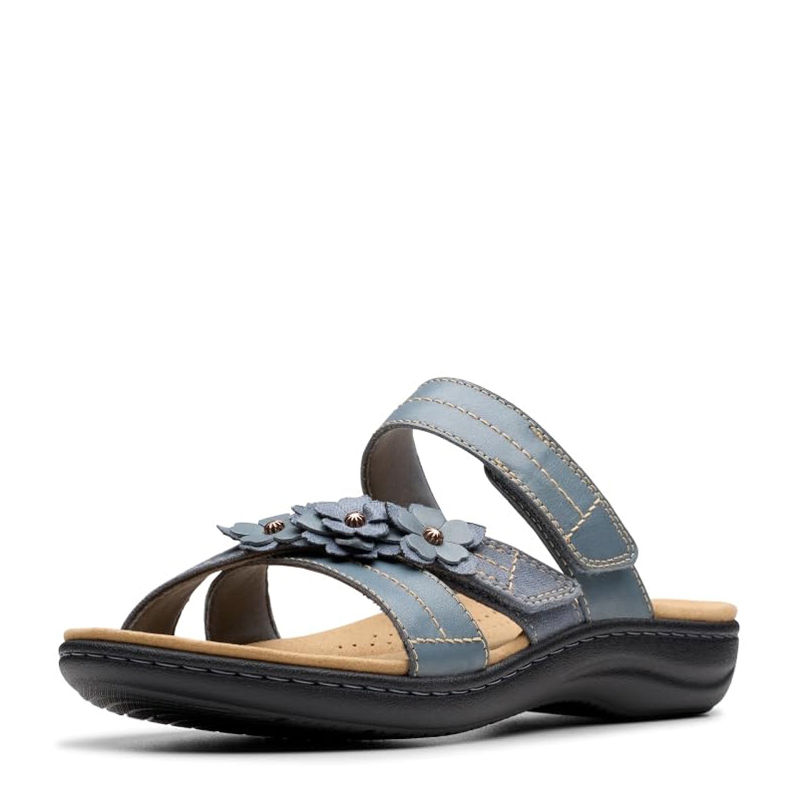 Clarks Women's Laurieann Rose Sandals, Blue Grey