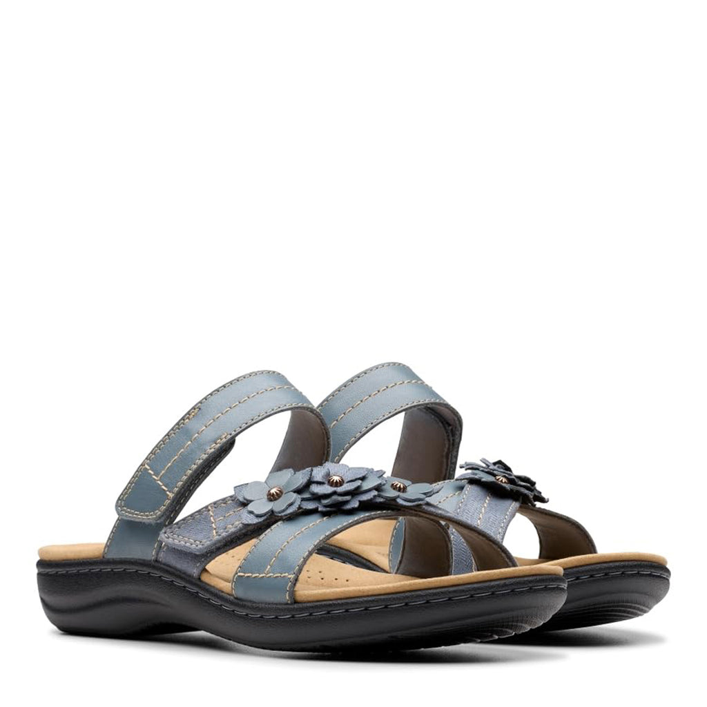 Women's Clarks Laurieann Rose Sandal BLUE GREY 26183575