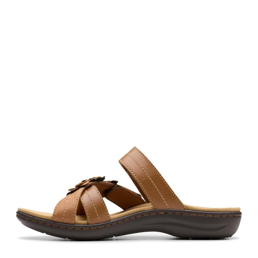 Women's Clarks Laurieann Rose Sandal TAN LEATHER 26183577
