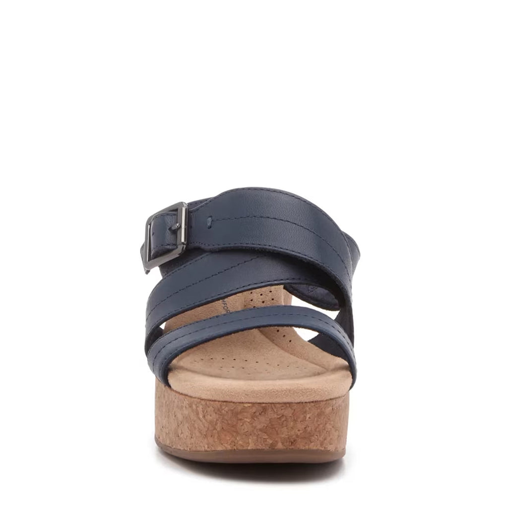 Women's Clarks Nerisa Holly Sandal NAVY 26183626