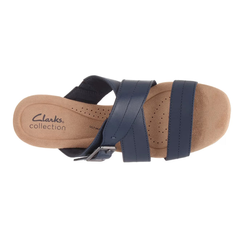 Women's Clarks Nerisa Holly Sandal NAVY 26183626