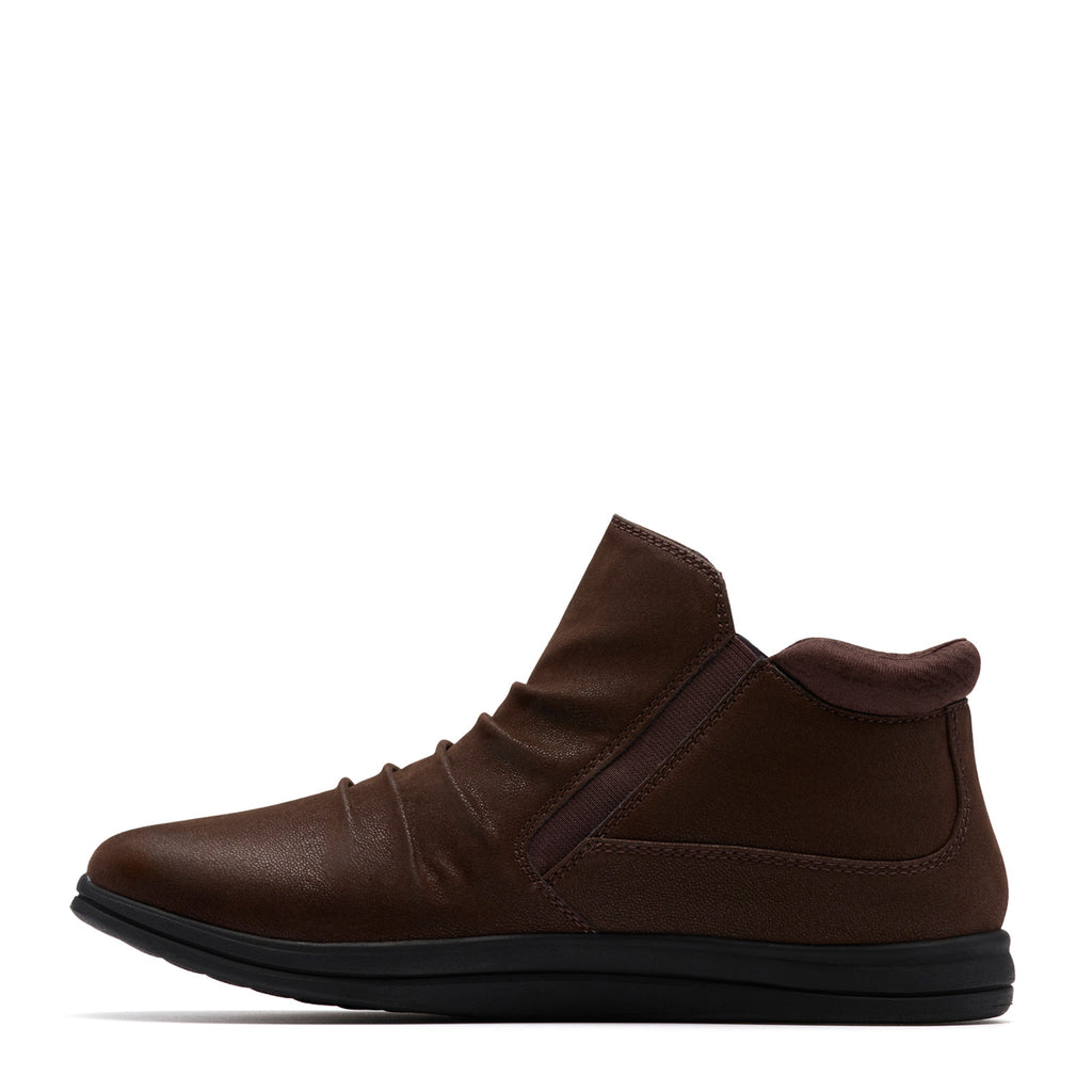 Women's Clarks Breeze Path Bootie DARK BROWN 26183974