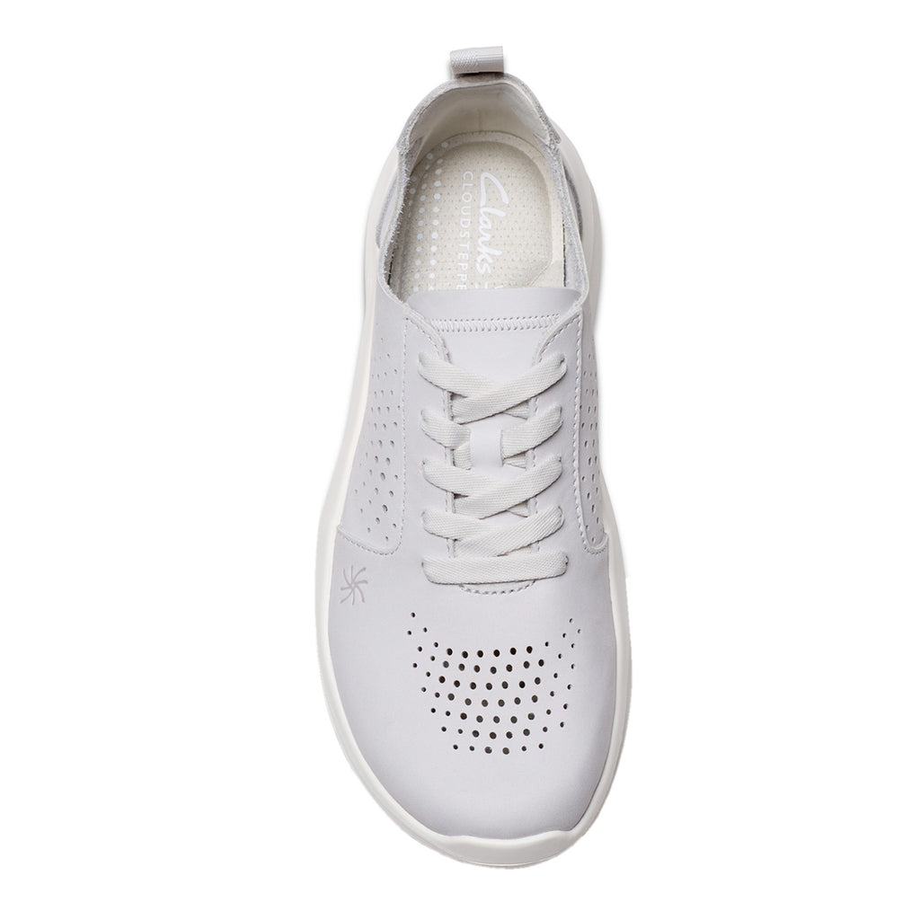 Women's Clarks Solevana Style Sneaker OFF-WHITE 26184288