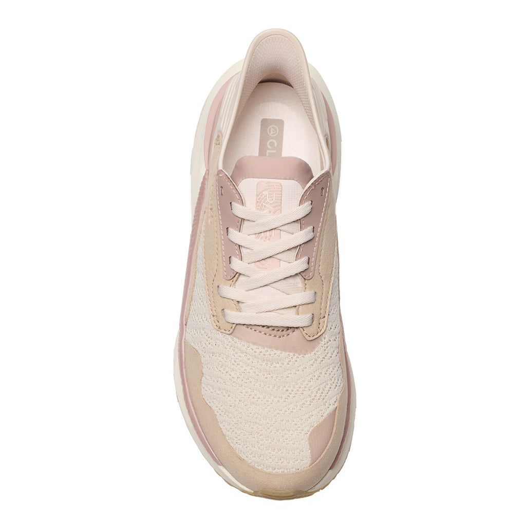 Women's Clarks Clarks Pace Walking Shoe SAND 26184591