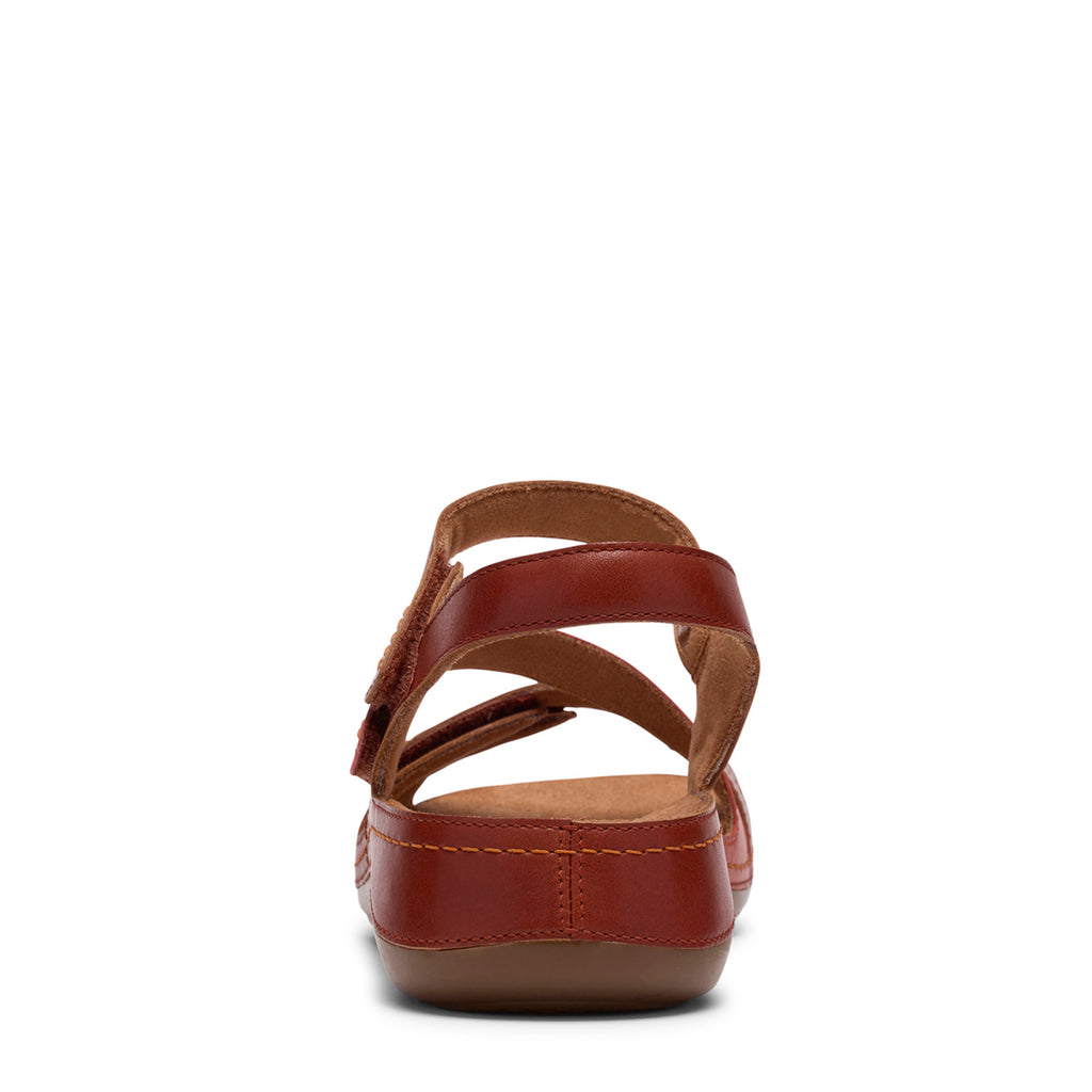 Women's Clarks Cecily Mix Sandal BURNT ORANGE 26185832