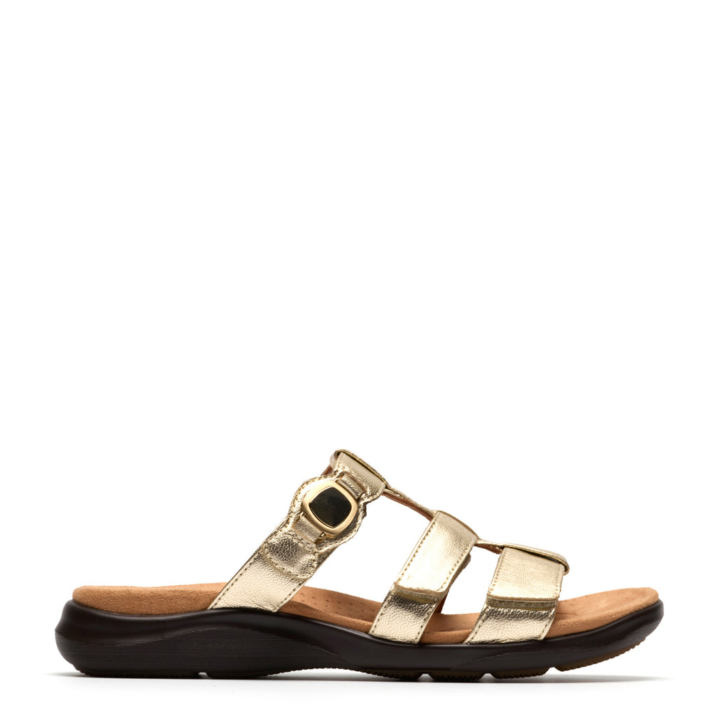 Women's Clarks Kilty Pearl Sandal CHAMPAGNE 26185966