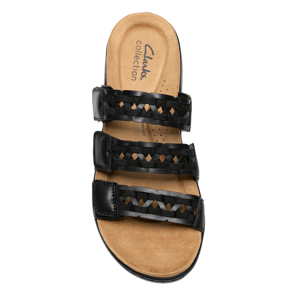 Women's Clarks Laurieann Emma Sandal BLACK 26187046