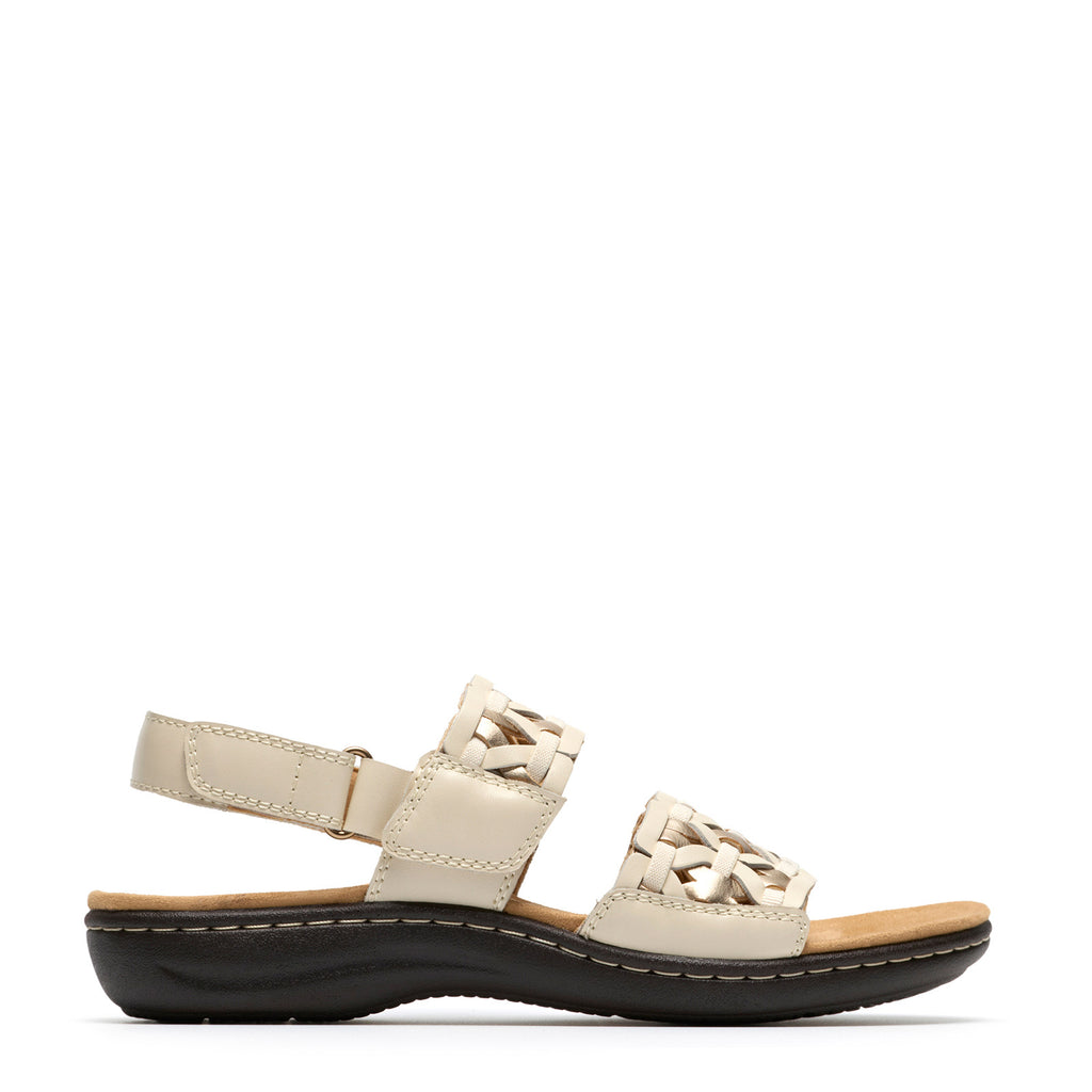Women's Clarks Laurieann Lily Sandal CREAM 26187051