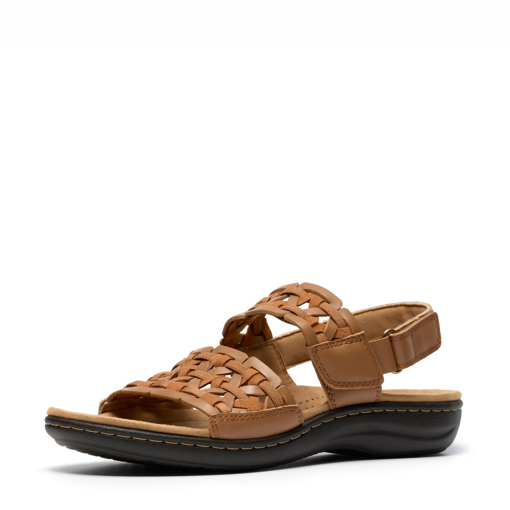 Women's Clarks Laurieann Lily Sandal TAN 26187053