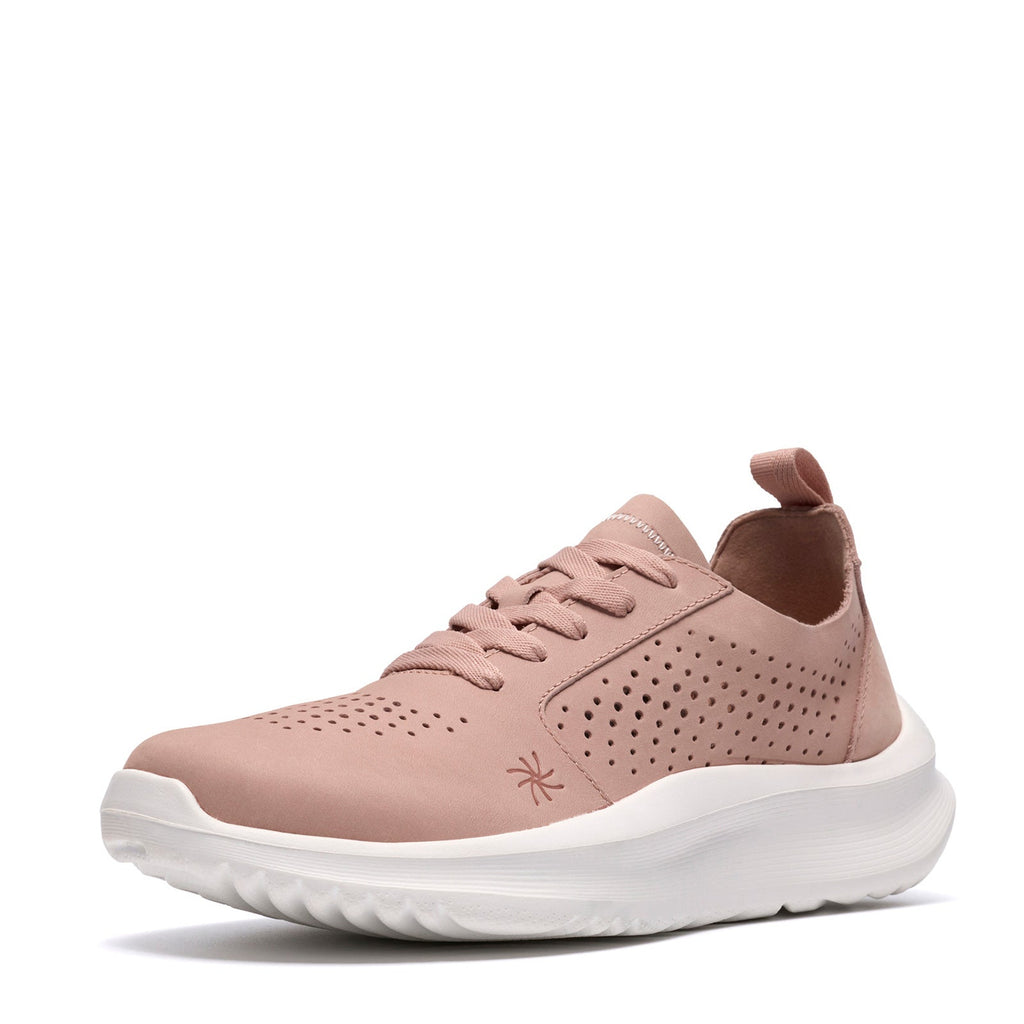 Women's Clarks Solevana Style Sneaker DUSTY PINK 26187097
