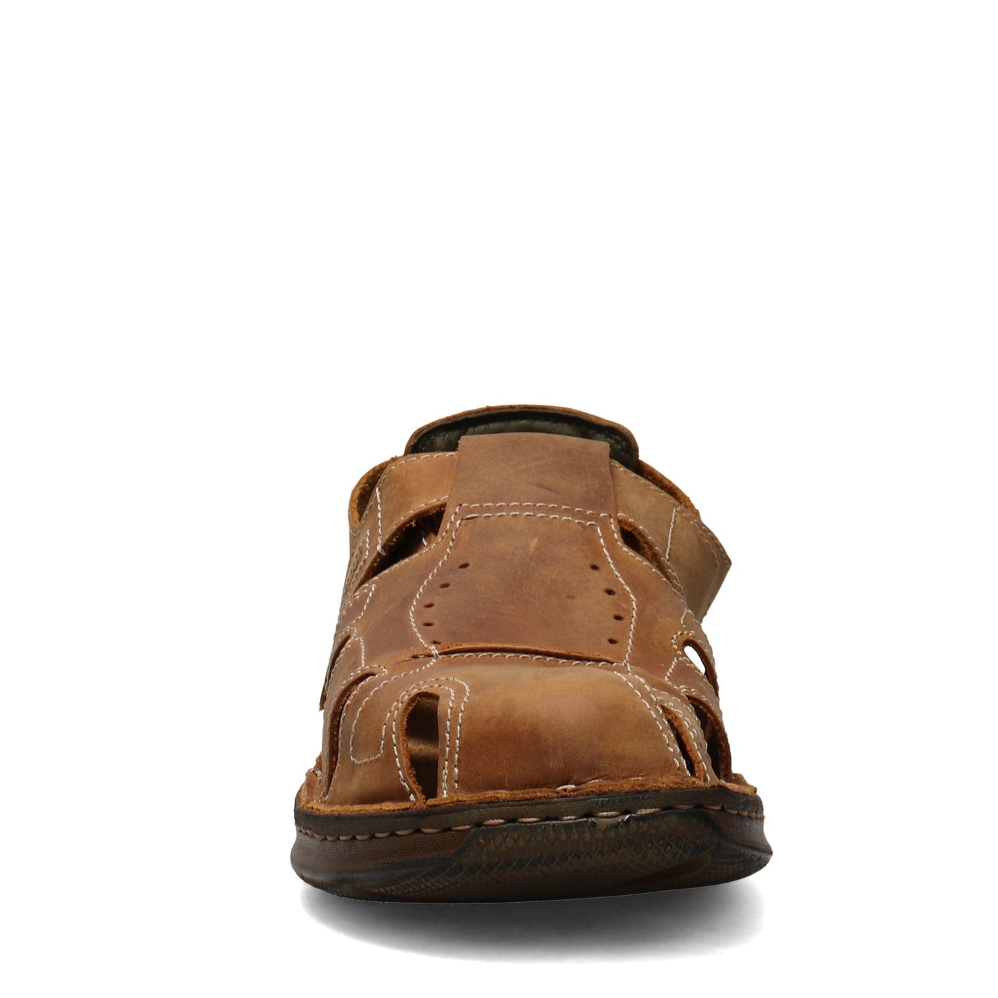 Peltz Shoes  Men's Josef Seibel Maverick 01 Sandal CASTAGTNO BROWN 27101-66350
