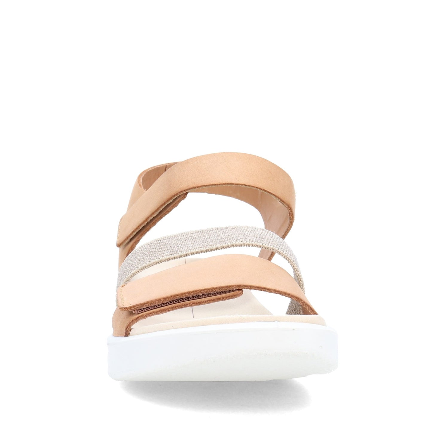 Peltz Shoes  Women's Ecco Flowt 2 Band Sandal LION 273713-02021