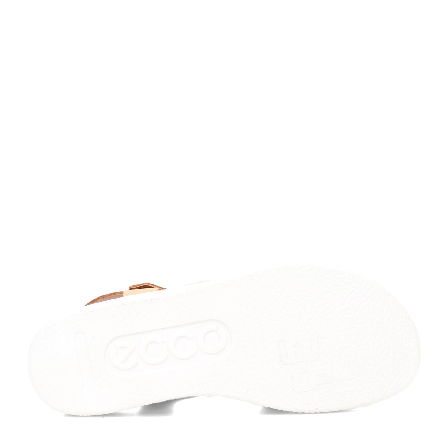 Peltz Shoes  Women's Ecco Flowt 2 Band Sandal LION 273713-02021