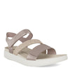 Peltz Shoes  Women's Ecco Flowt 2 Band Sandal GRAY 273713-51487