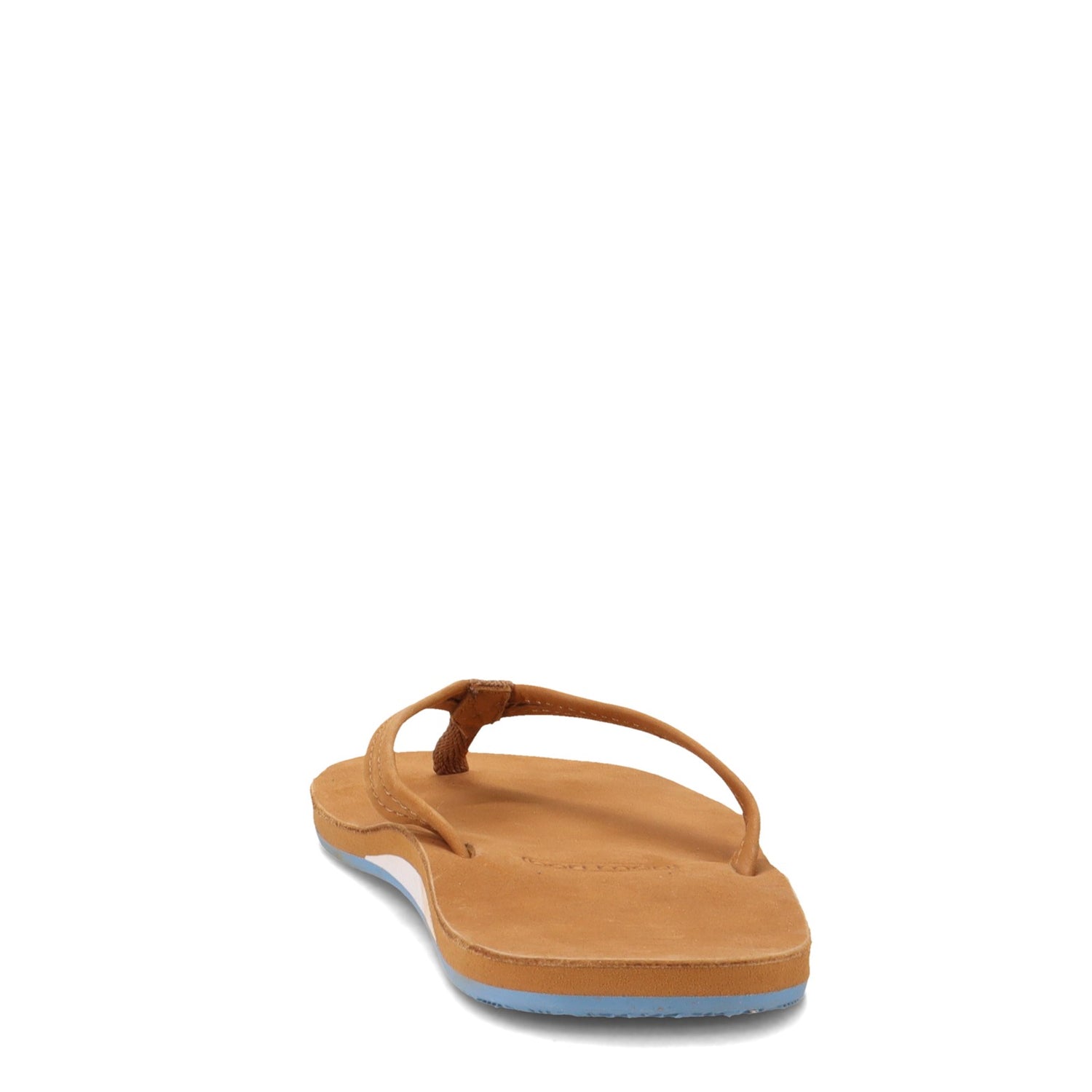Peltz Shoes  Women's Hari Mari Fields Sandal TAN BLUE 2800-118