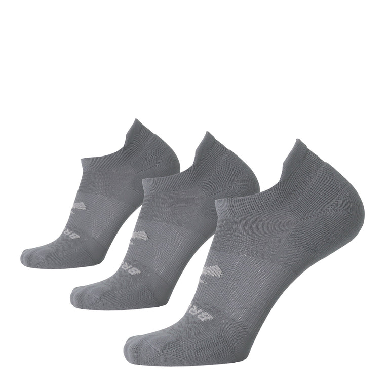 Brooks, Run-In No Show Socks - 3 Pair