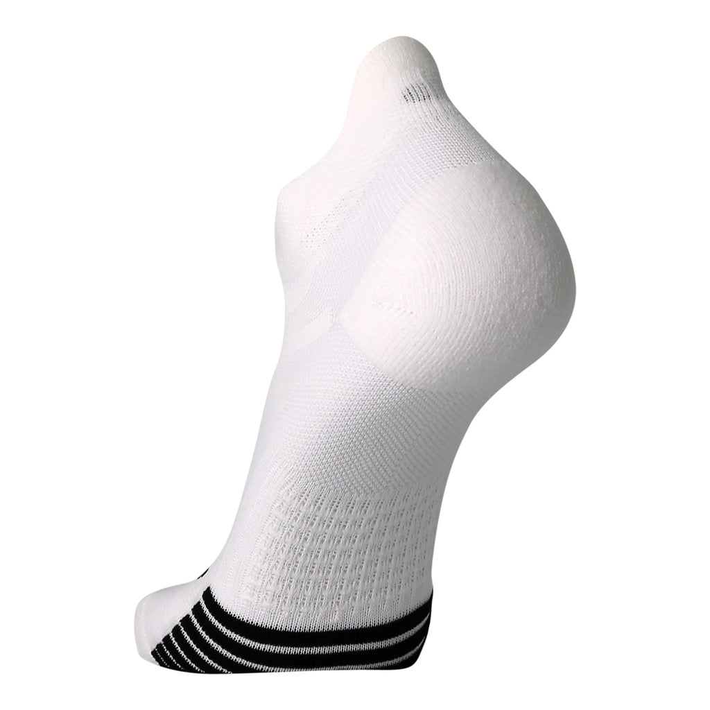 Brooks Ghost Lite No Show Socks - 2 Pair WHITE 280496-100