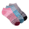 Peltz Shoes  Women's Muk Luks Ankle Socks - 3 Pack Marled Multi 29993-993