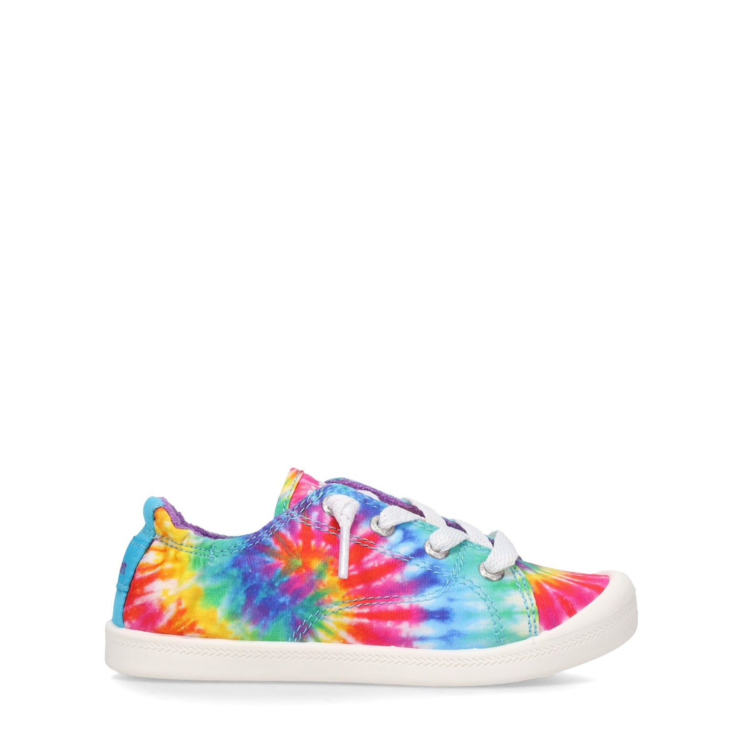 Peltz Shoes  Girl's Skechers BOBS: Beach Bingo - Groovy Days Sneaker - Little Kid TYE DYE MULTI 300051L-MLT