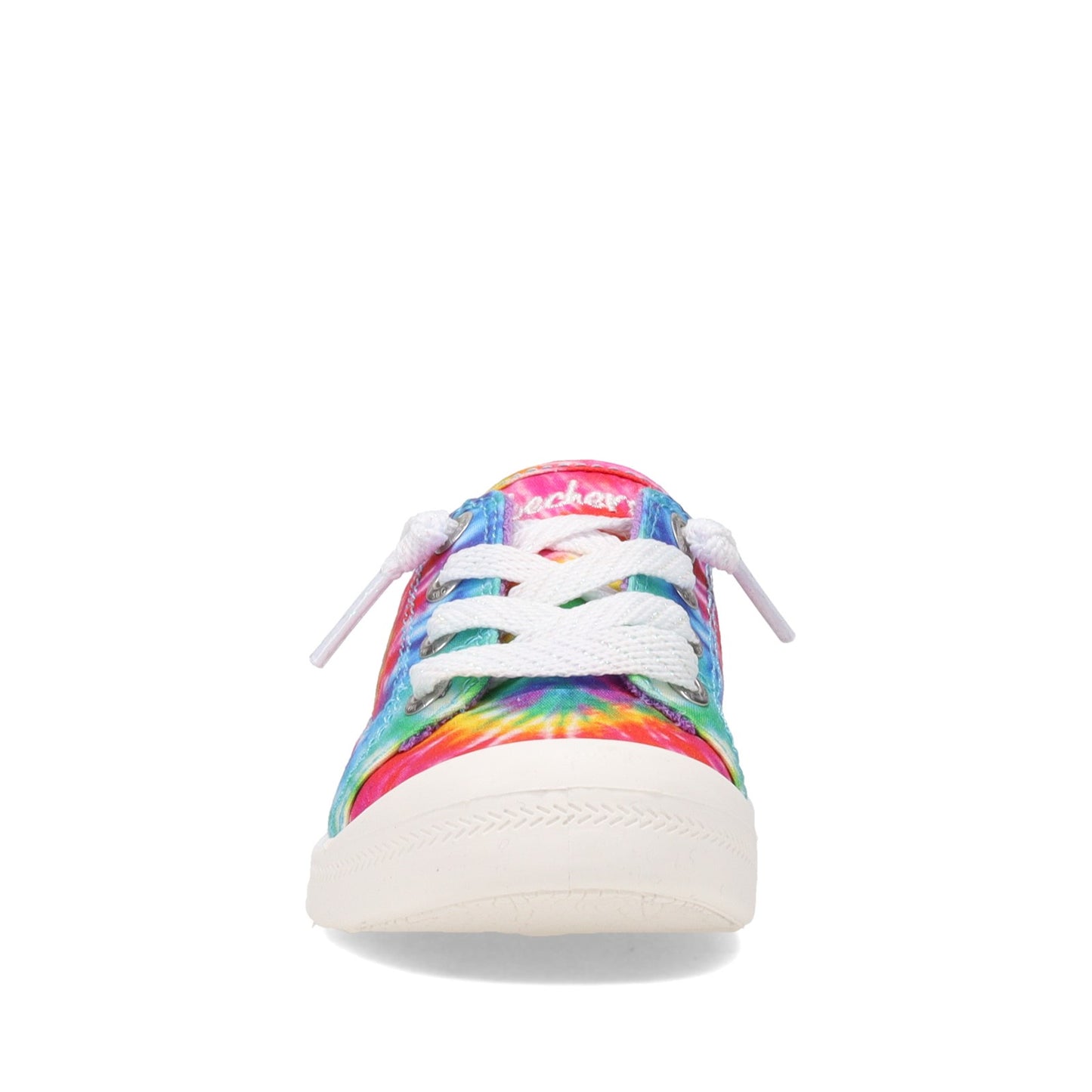 Peltz Shoes  Girl's Skechers BOBS: Beach Bingo - Groovy Days Sneaker - Little Kid TYE DYE MULTI 300051L-MLT