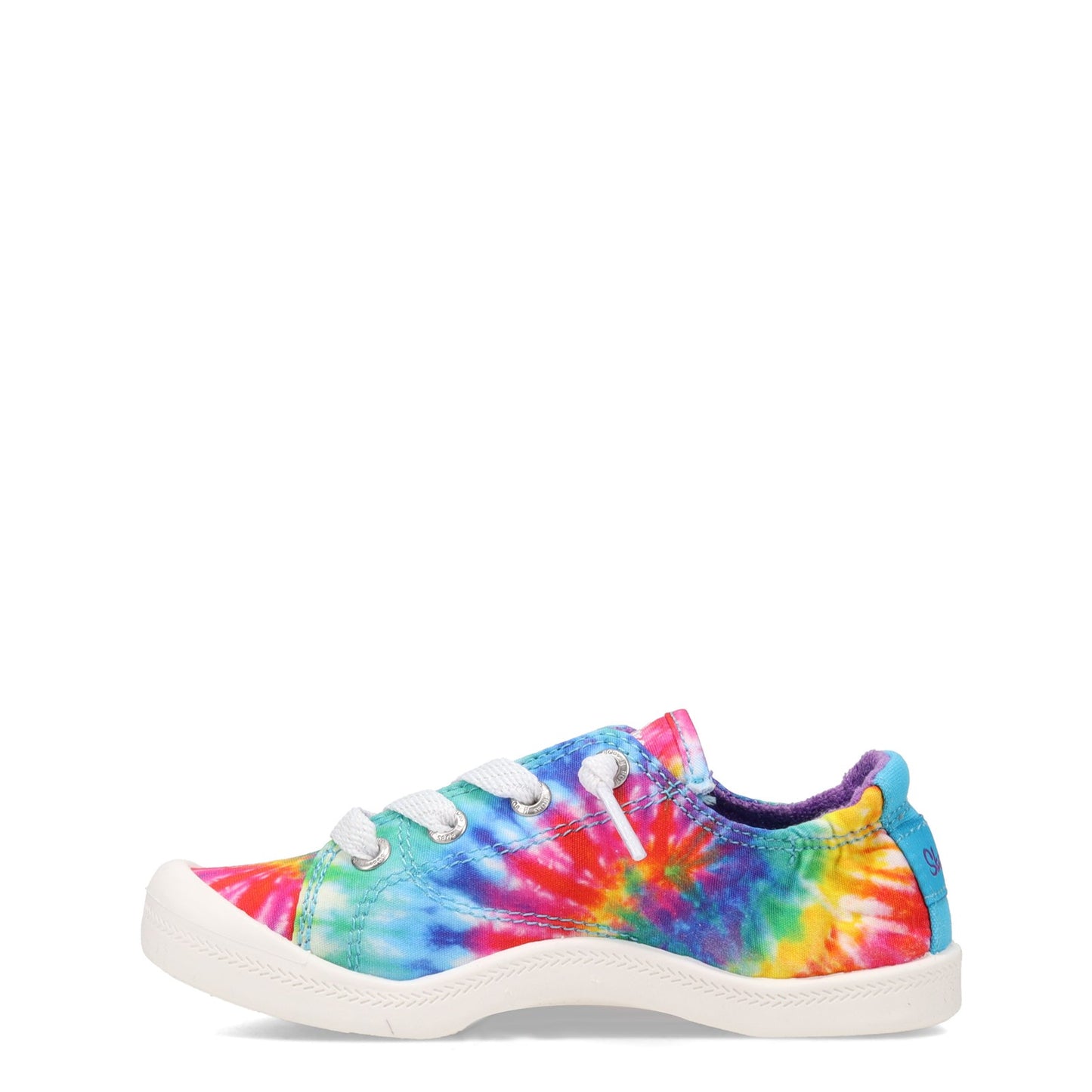 Peltz Shoes  Girl's Skechers BOBS: Beach Bingo - Groovy Days Sneaker - Little Kid TYE DYE MULTI 300051L-MLT