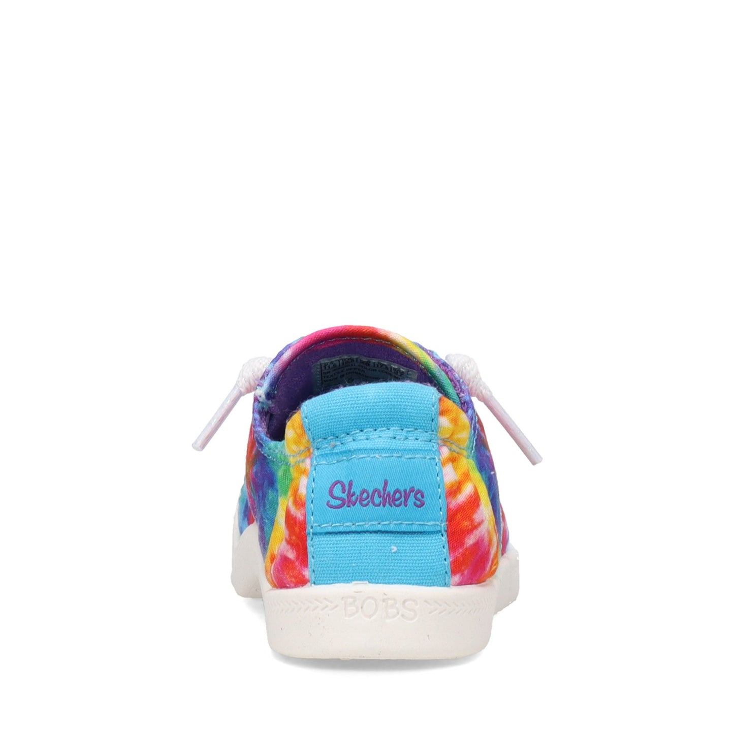 Peltz Shoes  Girl's Skechers BOBS: Beach Bingo - Groovy Days Sneaker - Little Kid TYE DYE MULTI 300051L-MLT