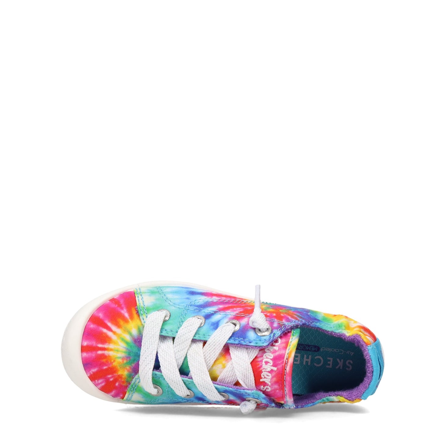 Peltz Shoes  Girl's Skechers BOBS: Beach Bingo - Groovy Days Sneaker - Little Kid TYE DYE MULTI 300051L-MLT