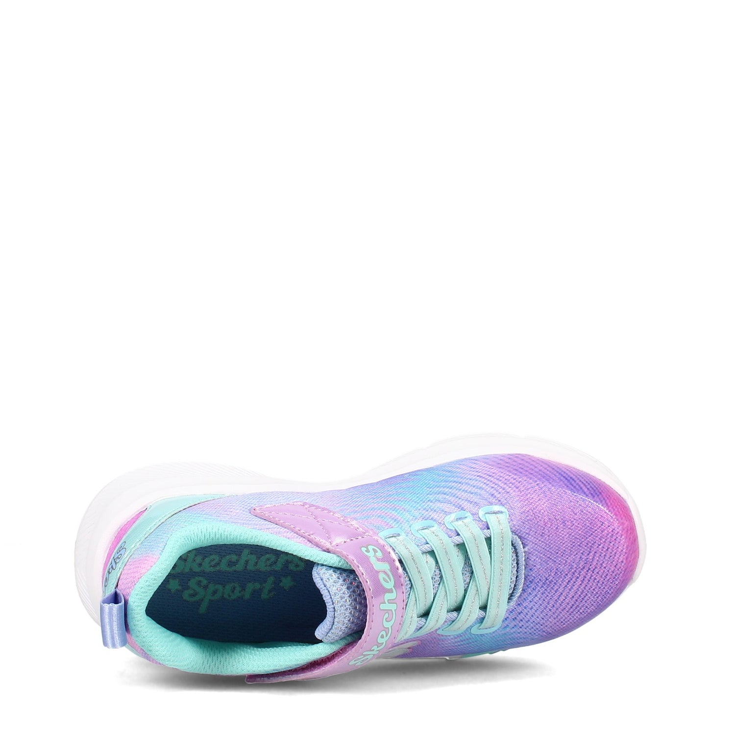 Peltz Shoes  Girl's Skechers Dreamy Lites - Sunny Sprints - Wide Width - Little Kid LAVANDER 302023WL-LVMT