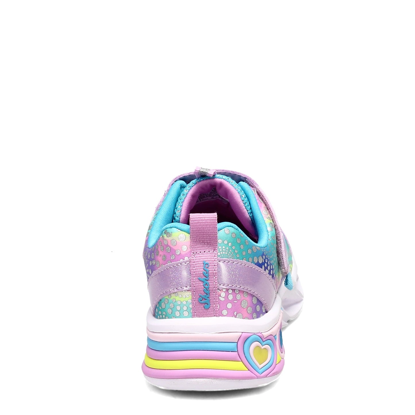 Peltz Shoes  Girl's Skechers S Lights: Sweetheart Lights Sneaker - Little Kid LAVENDER 302059L-LVMT