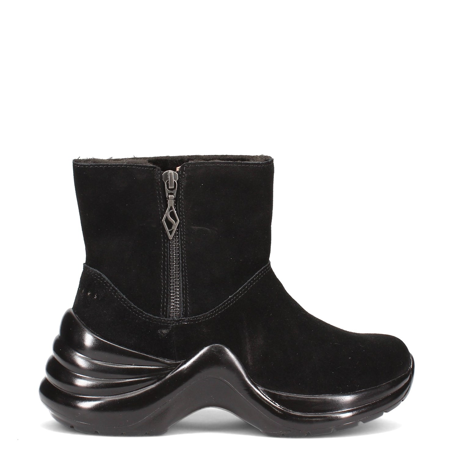Peltz Shoes  Girl's Skechers Solei St. - Posh Perfect Boot. - Little Kid & Big Kid BLACK 302179L-BLK