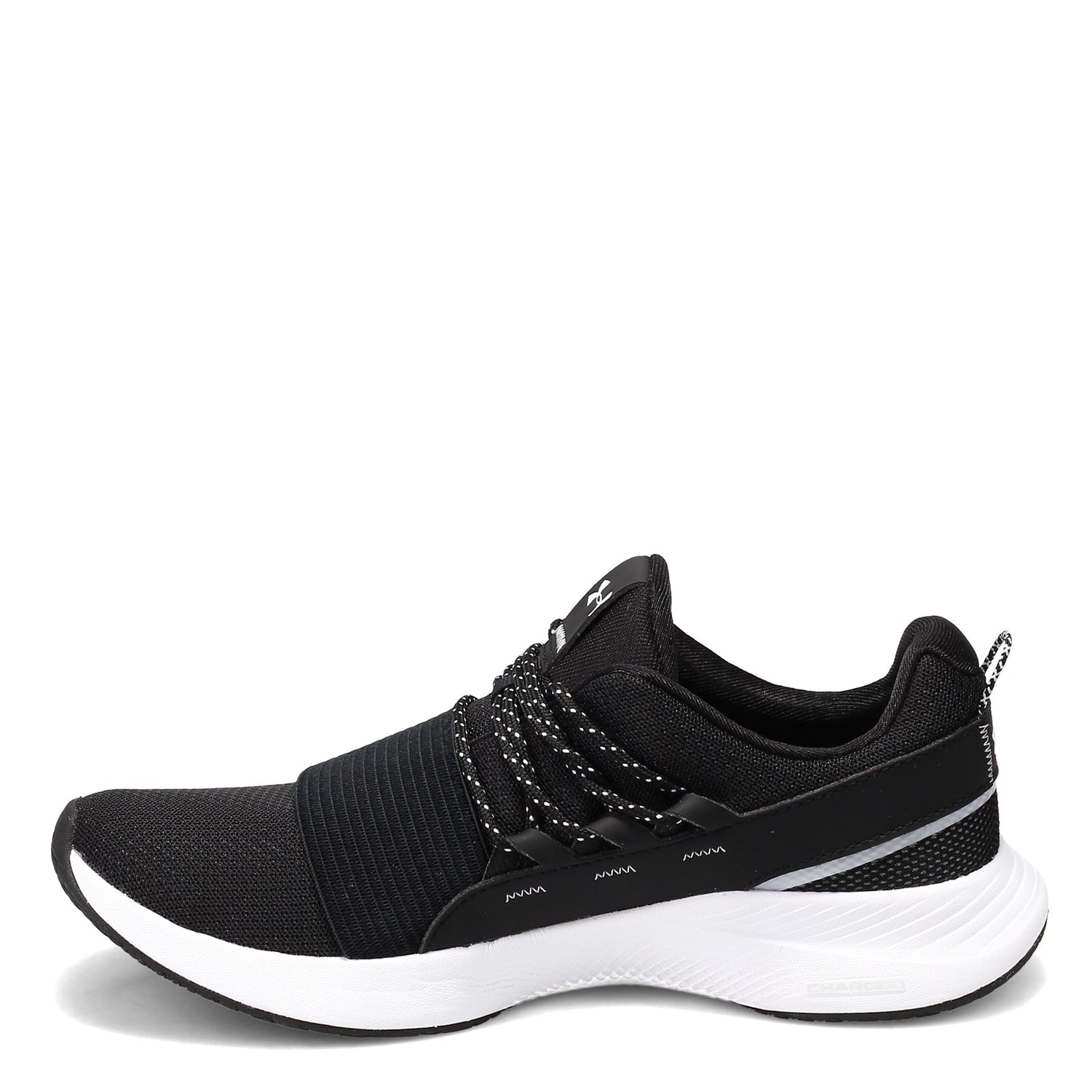 Peltz Shoes  Women's Under Armour Charged Breathe Running Shoe BLACK 3022584-001