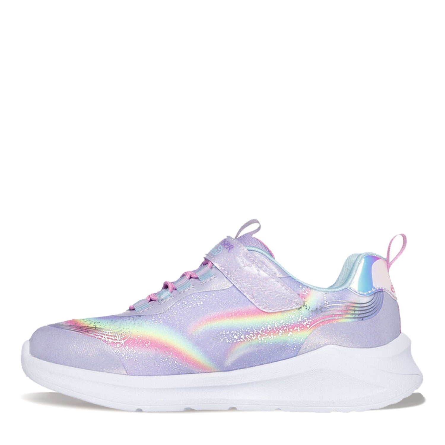 Peltz Shoes  Girl's Skechers Unicorn Chaser Sneaker – Toddler Lavender Multi 302298L-LVMT