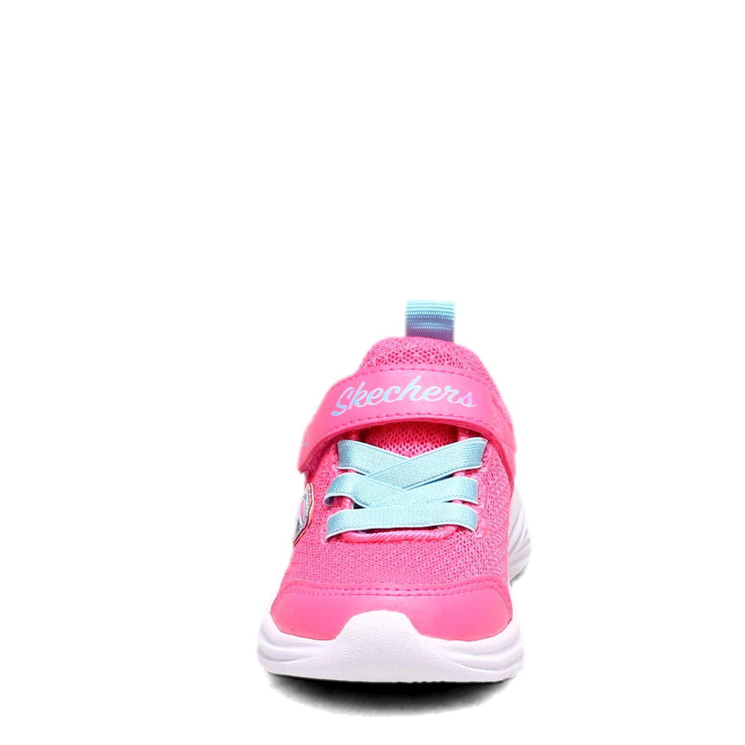 Peltz Shoes  Girl's Skechers Dreamy Dancer Miss Minimalistic Sneaker - Toddler NEON PINK 302450N-NPTQ