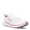Peltz Shoes  Women's Under Armour Charged Assert 9 Running Shoe - Wide Width WHITE 3024862-101