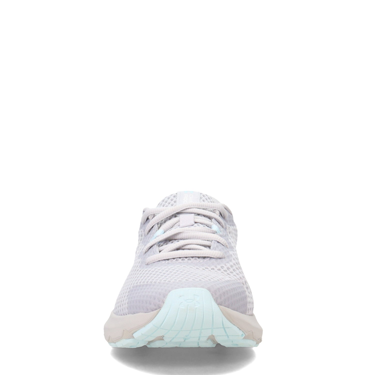 Peltz Shoes  Women's Under Armour Charged Rogue 3 Running Shoe HALO GRAY 3024888-108