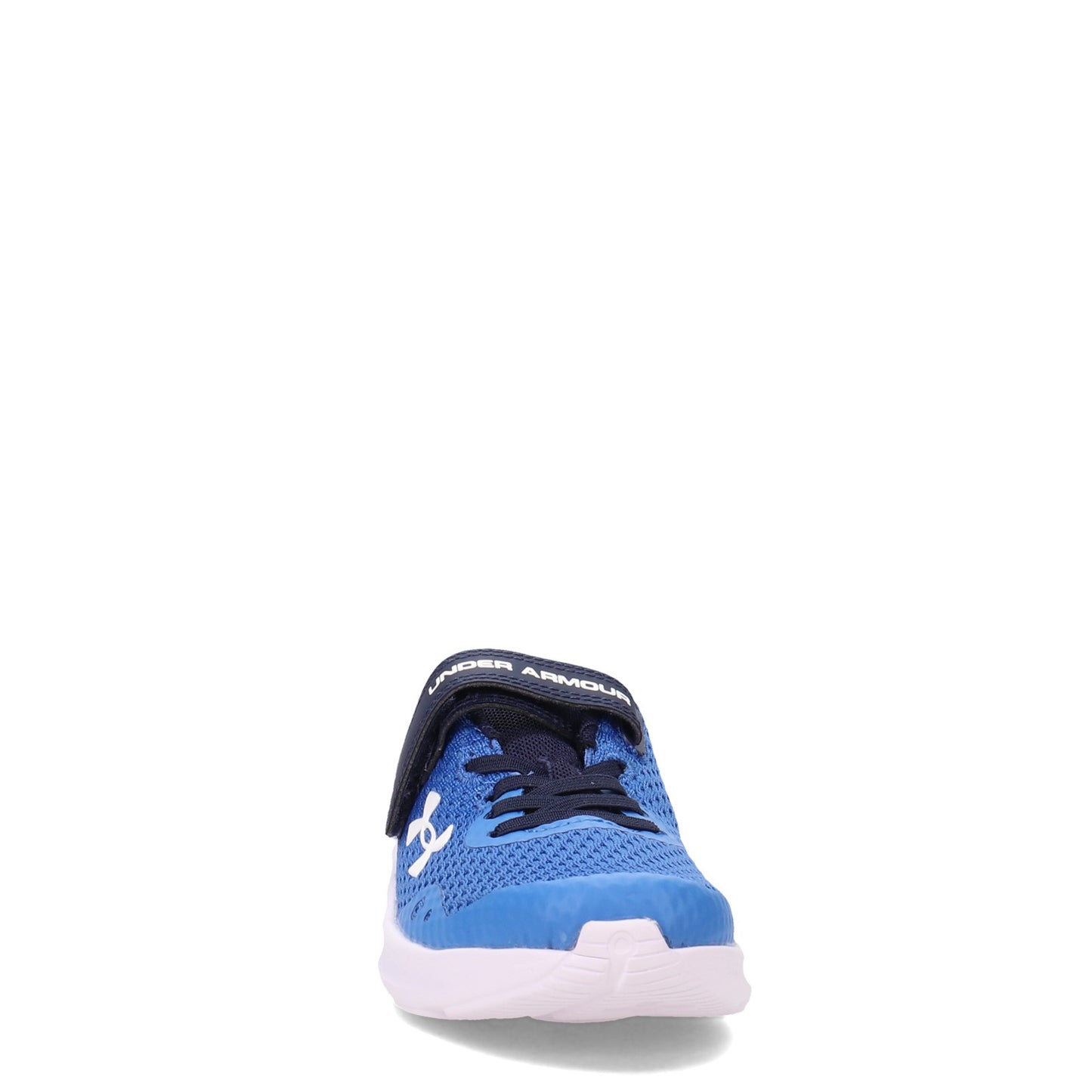 Peltz Shoes  Boy's Under Armour Pursuit 3 Running Shoe - Little Kid BLUE 3024988-401
