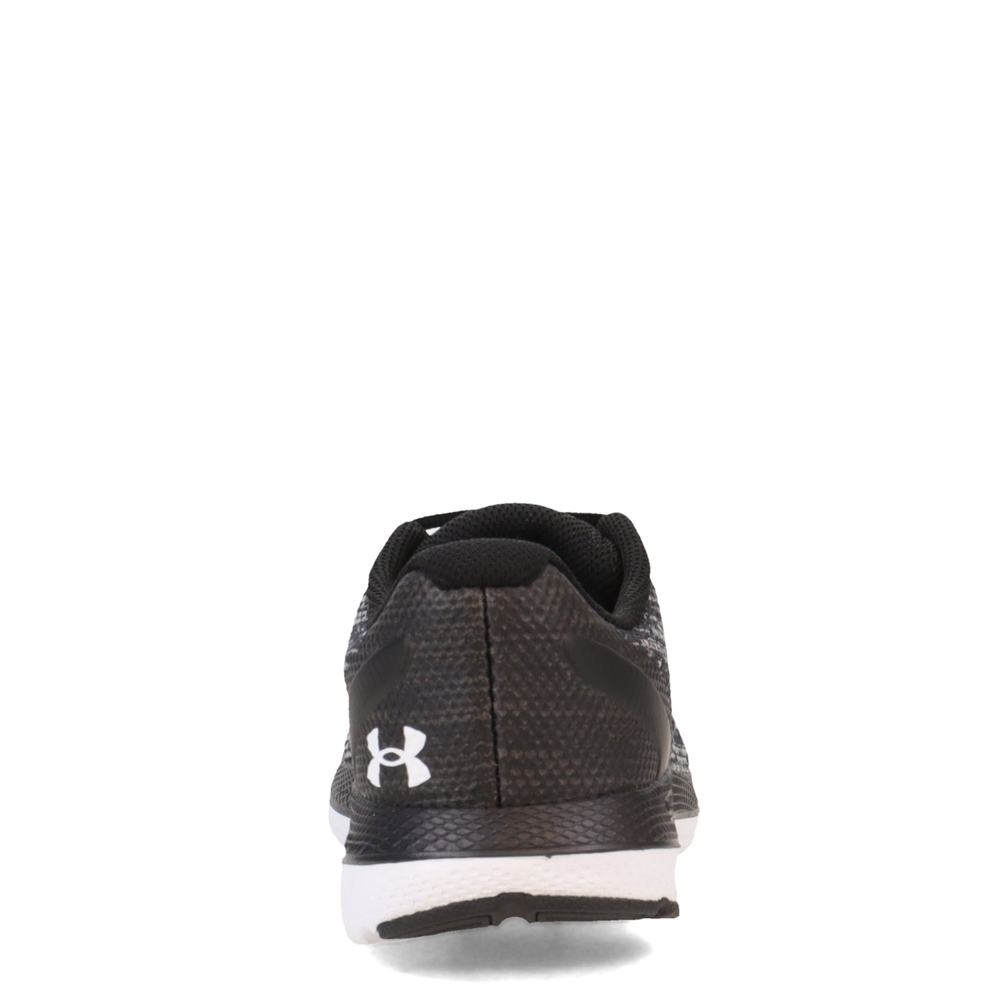 Peltz Shoes  Women's Under Armour Impulse 2 Knit Running Shoe BLACK/BLACK/IRIDESCENT 3025793-002