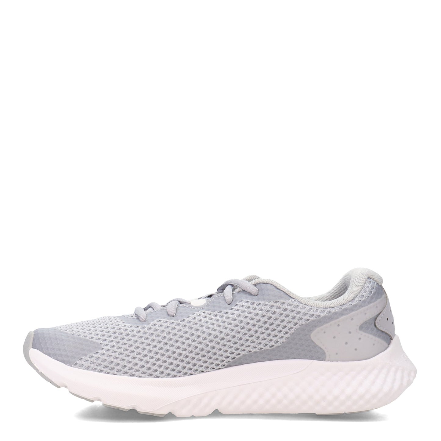 Peltz Shoes  Women's Under Armour Charged Rogue 3 Running Shoe GREY MULTI 3025858-101