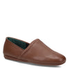 Peltz Shoes  Men's L.B. Evans Aristocrat Opera Slipper BROWN 3025